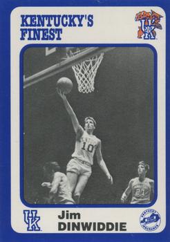 1988-89 Kentucky's Finest Collegiate Collection #267 Jim Dinwiddie Front