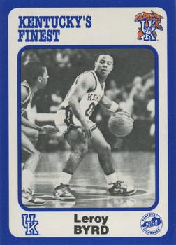 1988-89 Kentucky's Finest Collegiate Collection #269 Leroy Byrd Front