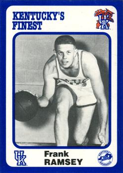 1988-89 Kentucky's Finest Collegiate Collection #3 Frank Ramsey Front