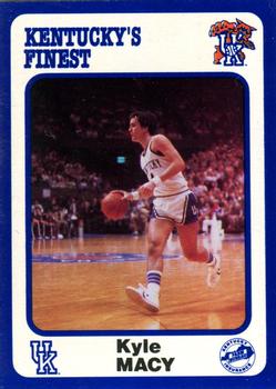 1988-89 Kentucky's Finest Collegiate Collection #10 Kyle Macy Front