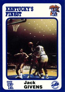1988-89 Kentucky's Finest Collegiate Collection #15 Jack Givens Front