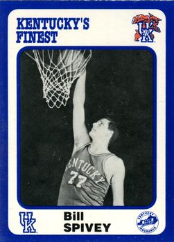 1988-89 Kentucky's Finest Collegiate Collection #16 Bill Spivey Front