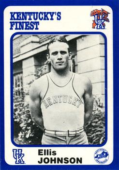 1988-89 Kentucky's Finest Collegiate Collection #18 Ellis Johnson Front