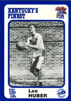 1988-89 Kentucky's Finest Collegiate Collection #24 Lee Huber Front