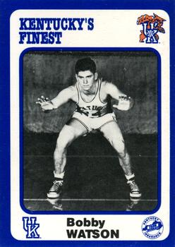 1988-89 Kentucky's Finest Collegiate Collection #36 Bobby Watson Front