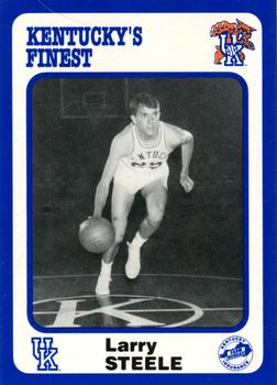 1988-89 Kentucky's Finest Collegiate Collection #41 Larry Steele Front