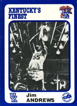 1988-89 Kentucky's Finest Collegiate Collection #46 Jim Andrews Front