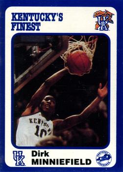 1988-89 Kentucky's Finest Collegiate Collection #52 Dirk Minniefield Front