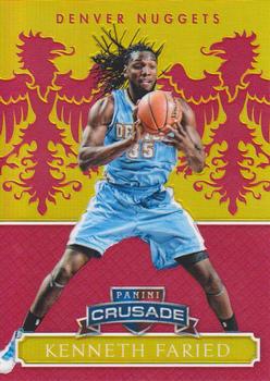 2014-15 Panini Excalibur - Crusade Red #51 Kenneth Faried Front