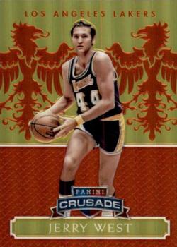 2014-15 Panini Excalibur - Crusade Red #143 Jerry West Front