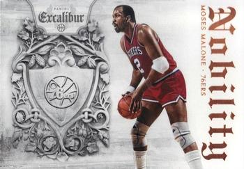 2014-15 Panini Excalibur - Nobility #24 Moses Malone Front