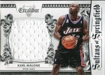 2014-15 Panini Excalibur - Sultans of Springfield #3 Karl Malone Front