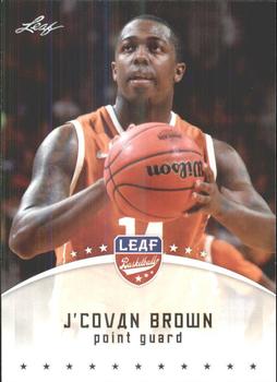 2012-13 Leaf Retail #JCB J'Covan Brown Front