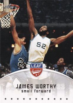 2012-13 Leaf Retail #JW1 James Worthy Front