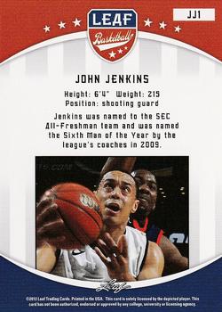 2012-13 Leaf Retail #JJ1 John Jenkins Back