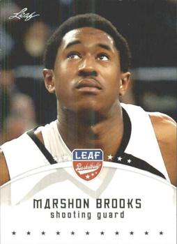 2012-13 Leaf Retail #MSB MarShon Brooks Front