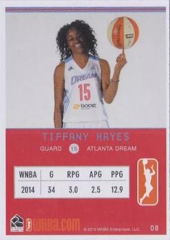 2015 Rittenhouse WNBA #8 Tiffany Hayes Back