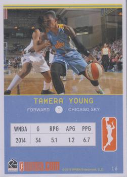 2015 Rittenhouse WNBA #16 Tamera Young Back