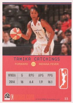 2015 Rittenhouse WNBA #33 Tamika Catchings Back
