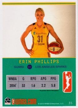 2015 Rittenhouse WNBA #35 Erin Phillips Back