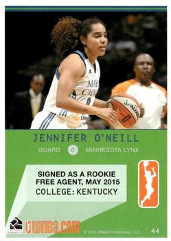 2015 Rittenhouse WNBA #44 Jennifer O'Neill Back