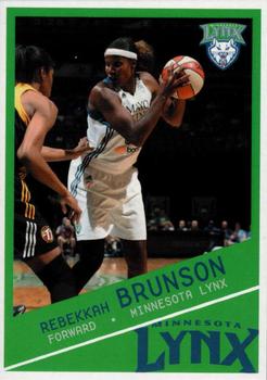 2015 Rittenhouse WNBA #47 Rebekkah Brunson Front