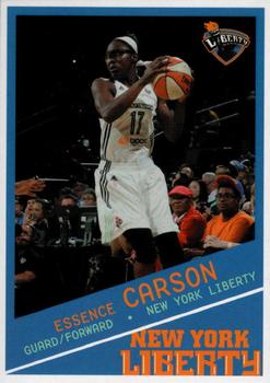 2015 Rittenhouse WNBA #53 Essence Carson Front
