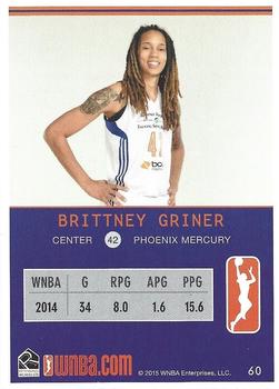 2015 Rittenhouse WNBA #60 Brittney Griner Back