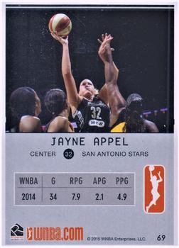 2015 Rittenhouse WNBA #69 Jayne Appel Back