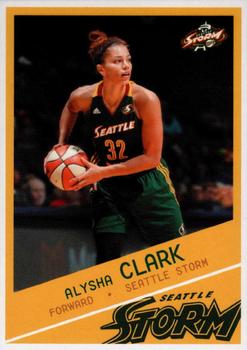 2015 Rittenhouse WNBA #76 Alysha Clark Front