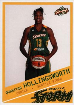2015 Rittenhouse WNBA #81 Quanitra Hollingsworth Front