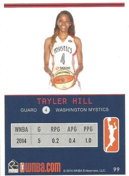 2015 Rittenhouse WNBA #99 Tayler Hill Back