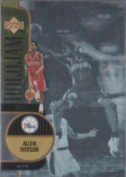 1997 Upper Deck Holojam #5 Allen Iverson Front