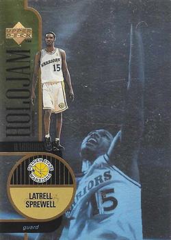 1997 Upper Deck Holojam #17 Latrell Sprewell Front