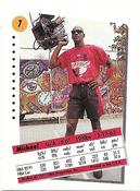1991-92 Skybox Canadian Minis #7 Michael Jordan Back