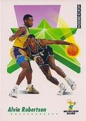 1991-92 Skybox Canadian Minis #29 Alvin Robertson Front