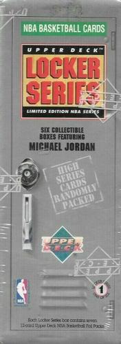 1991-92 Upper Deck - Locker Series Boxes: Michael Jordan #1 Michael Jordan Back