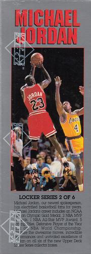 1991-92 Upper Deck - Locker Series Boxes: Michael Jordan #2 Michael Jordan Front