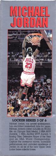 1991-92 Upper Deck - Locker Series Boxes: Michael Jordan #3 Michael Jordan Front