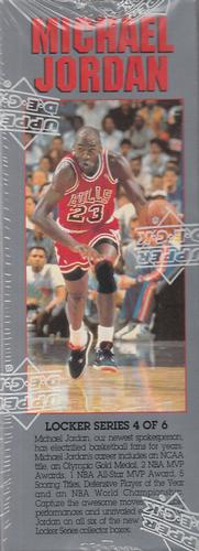 1991-92 Upper Deck - Locker Series Boxes: Michael Jordan #4 Michael Jordan Front
