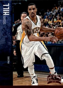 2012-13 Panini Threads - Red Century Proof #54 George Hill Front