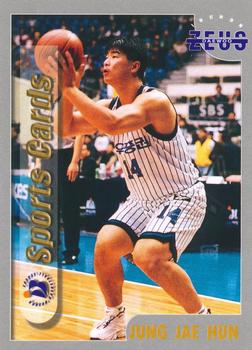 1998-99 Teleca Korean Basketball League #22 Jae Hun Jung Front