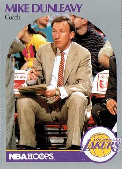 1990 Hoops Team Night Los Angeles Lakers #NNO Mike Dunleavy Front