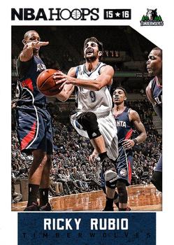 2015-16 Hoops #68 Ricky Rubio Front