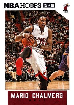 2015-16 Hoops #124 Mario Chalmers Front