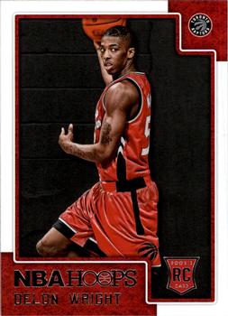 2015-16 Hoops #292 Delon Wright Front