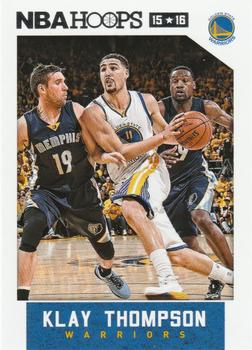 2015-16 Hoops #162 Klay Thompson Front