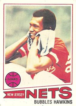 1977-78 Topps - White Backs #22 Bubbles Hawkins Front