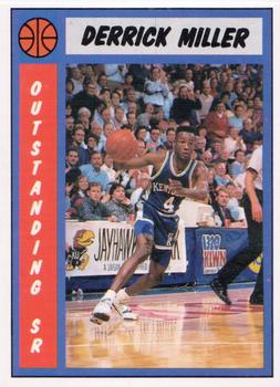 1989-90 Kentucky Wildcats Big Blue Awards #27 Derrick Miller Front