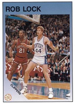 1989-90 Kentucky Wildcats Big Blue Magazine Team of the 80s #47 Rob Lock Front
